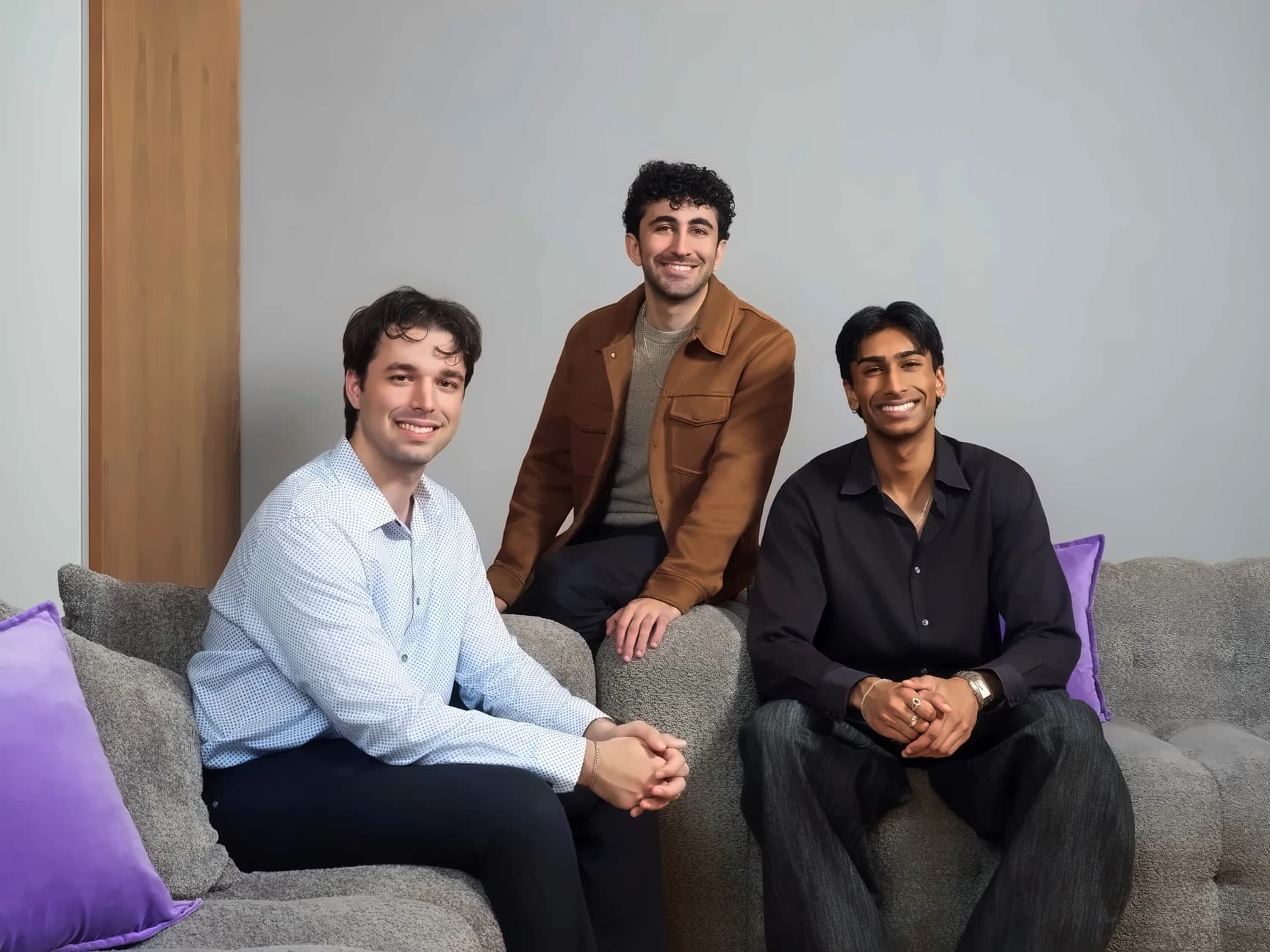 Sapien co-founders Arya, Ron, and Pranav