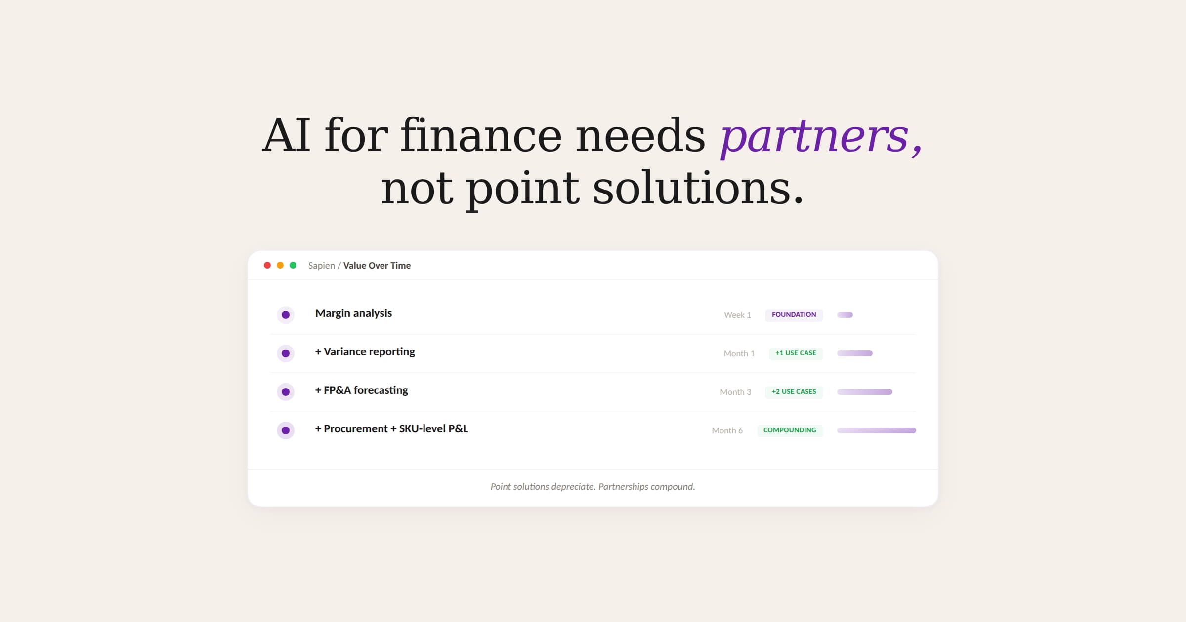 Why AI Agents for Finance and Operations Require Partnerships