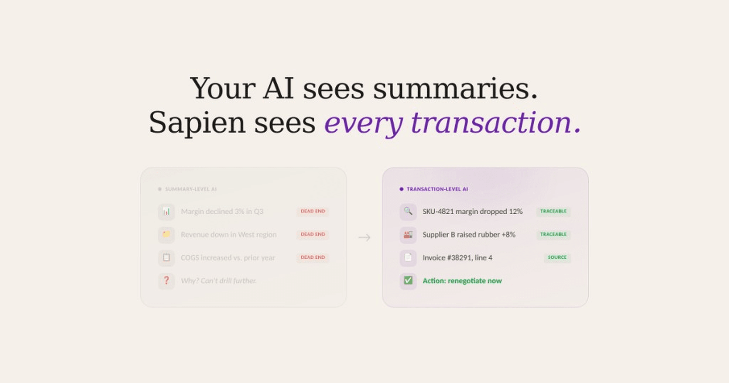 Transaction-Level vs Summary-Level AI: Why Finance Teams Need Granular Data