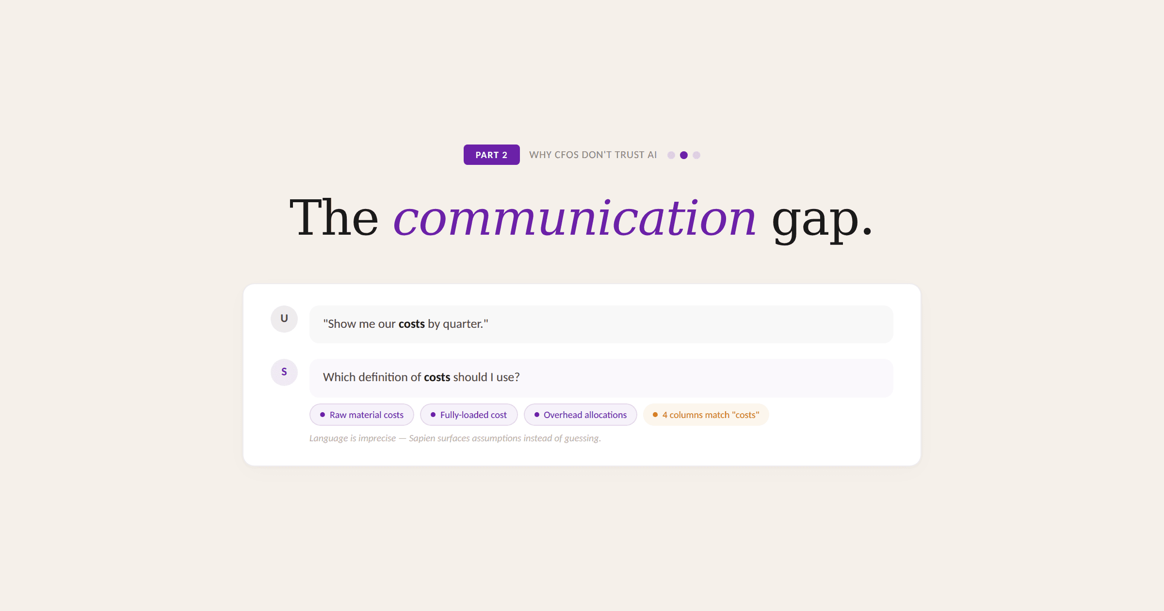 Why CFOs Don't Trust AI (And Why They Should): Communication