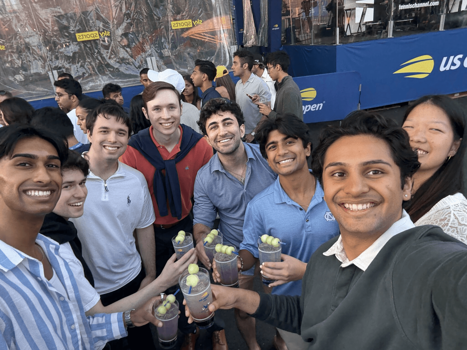 The Sapien team at the US Open