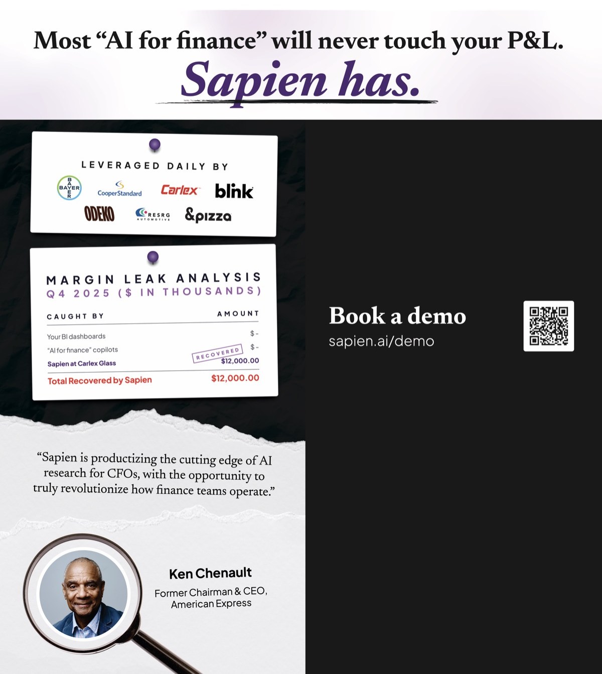 Sapien at Gartner Finance Symposium 2026, Booth 705